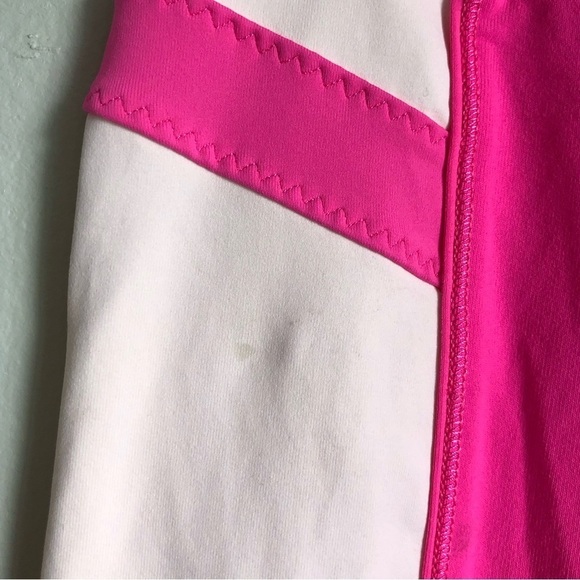 Lululemon Heat It Up Crop Yoga Pant Pinkelicious Parfait Hot Pink Women’s Size 4 - Picture 10 of 10